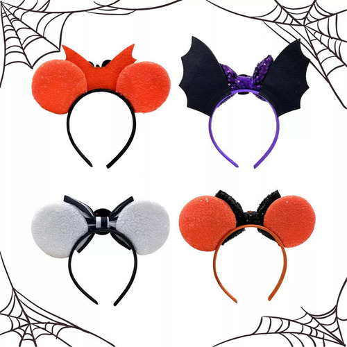 Bandana Orejas Ratón De Halloween Fiesta Navidad Halloween