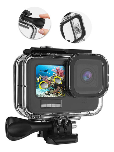 Carcasa Funda Protector Cámara Gopro Hero 9, 10 , 11 Case