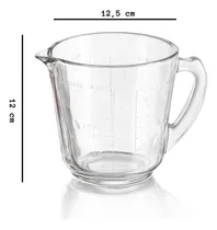 Comprar Taza Medidora Pyro Rey 500ml 16 Oz Crisa Libbey Color Transparente