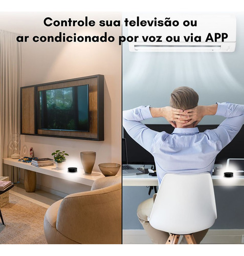 Smart Controle Remoto Universal Ir Wifi Alexa E Google Home