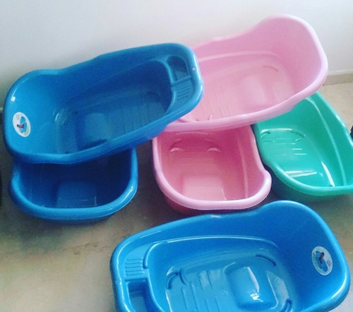 Bañera Bebe Niño Niña Plastica Varios Colores Nuevas