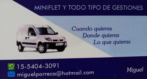 Imagen 2 de 2 de Miniflet En Zona Norte