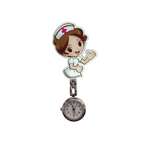 Reloj De Pinza Para Enfermera - Modelo Muñeca