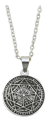 Dije Angelical 7 Arcángeles En Plata 925 Pc1047 Tica Plateado