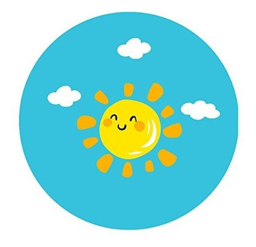 Magjuche Sun Clouds Stickers, You Are My Sunshine Baby Showe