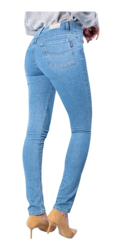 Imagen 4 de 9 de Pantalón Oggi Jeans Para Mujer Cintura Alta Slim Passion