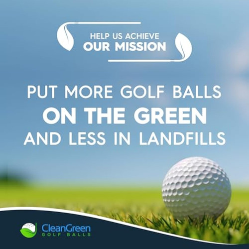 Clean Green Golf Balls 24 Pelotas De Golf