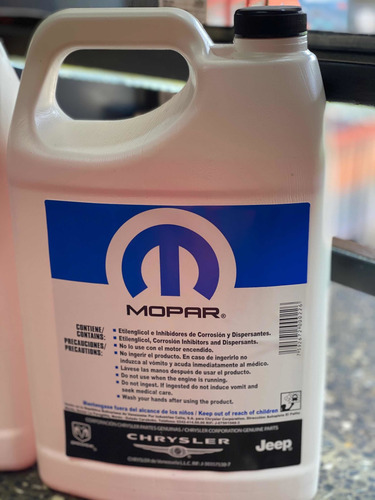 Refrigerantes Originales Mopar Anticorrosivo