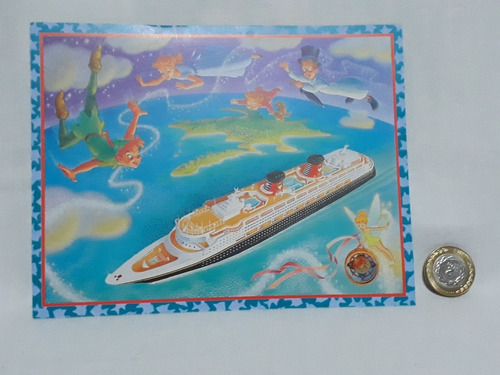 Postal De Disney Cruise Lines Edición Limitada 