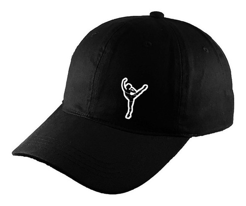 Gorra Clasica Algodón Negra Ballet Rr9