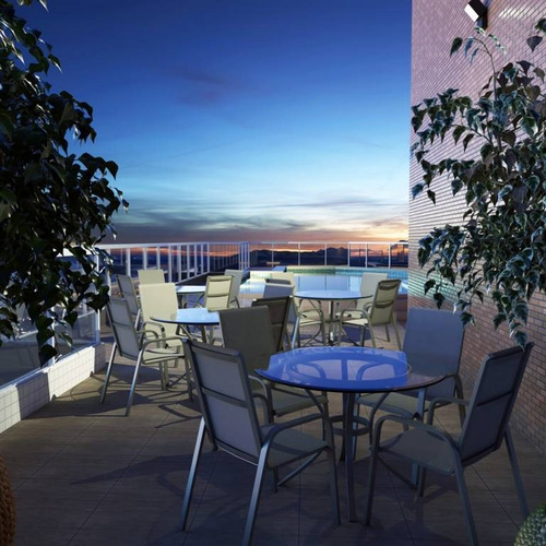Imagem 9 de 19 de Apartamento, 1 Dorms Com 50.39 M² - Guilhermina - Praia Grande - Ref.: Rgv1024 - Rgv1024