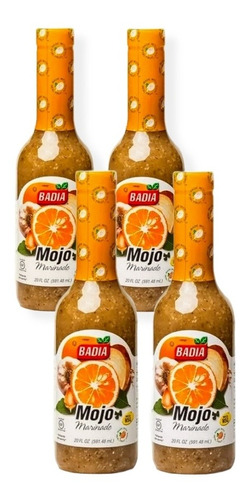 4 Frascos De Mojo Marinador Badia 591.48 Ml. C/u Envío Grati