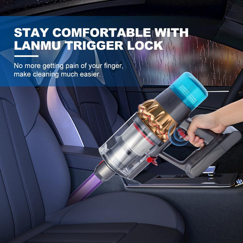 Lanmu Trigger Lock Compatible Con Dyson V6 V7 V8 V10 V11...