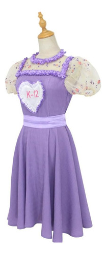 K-12 Disfraz De Cosplay K-12 Vestido Morado Uniforme Traje D