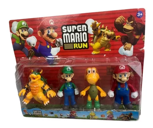 Juguete Blister Figuras Mario Bross Luigi Yoshi Donkey Kong