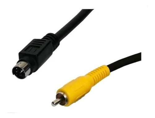 Cable Video Mini Din 4 Pines A 1 Rca 1.8 Mts Arwen Emsa