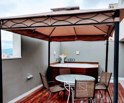 Cobertura Na Vila Augusta 204m², Condomínio Supera, 3 Dormitórios, 2 Suítes, 5 Vagas Cobertas. - Co0128