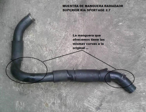 Manguera Kia Sportage 2.7 Radiador Superior
