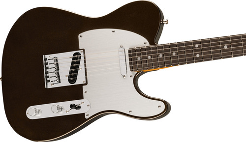 Fender American Ultra Telecaster - Guitarra Eléctrica Tx Tea Color Negro Material Del Diapasón Ébano Orientación De La Mano Diestro