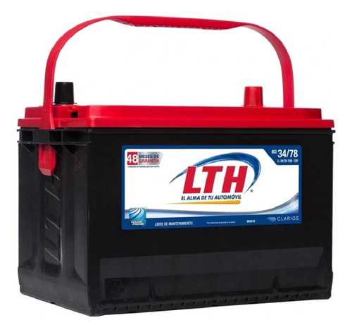 Acumulador Lth Para Auto Tipo L-34/78-750. Entrega Cdmx.