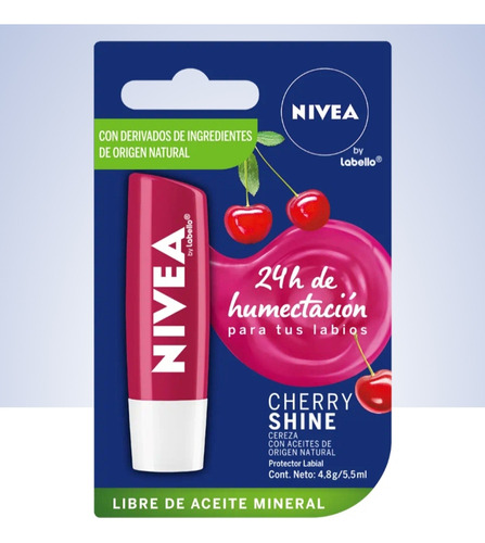 Nivea Cherry Shine Protector Labial