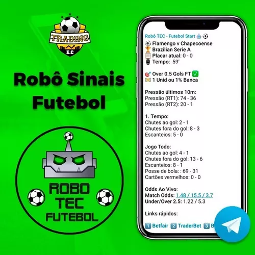 Robo TEC - Robô Trader Esportivo - Nº 1