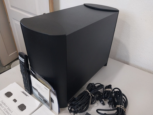 Bose Cinemate Gs Serie Ii Sistema 2.1 Completo Negro 60 (Usado)