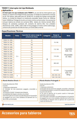 Interruptor, Breaker De 1, 2 Y 3 Polos De 1 A 630 Amp. 