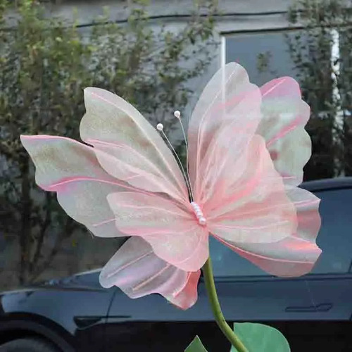 Decoración De Fiesta Con Mariposas 3d De 50 Cm, 3 Unidades