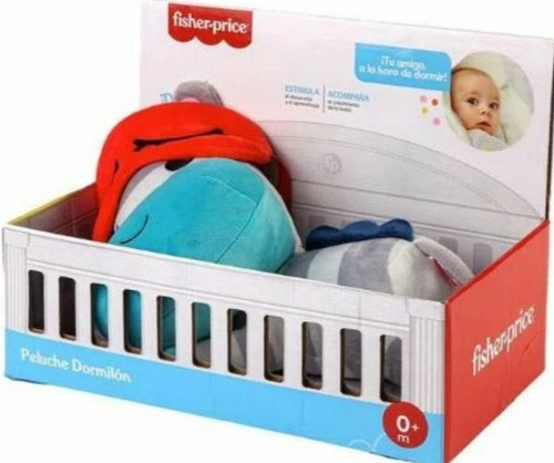 Fisher Price - Peluche Dormilon Cebra - 30 Cm De Largo -