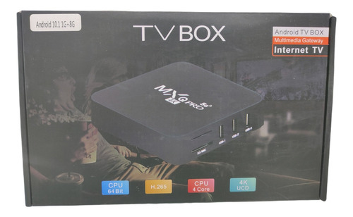 Imagen 6 de 6 de Tv Box Mxq Pro 4k 1g+ 8g Android 10.1