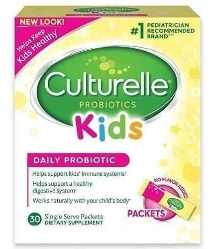 Probioticos Niños - Infantil  Culturelle Kids  30 Packets Da