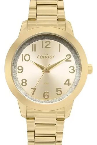Relógio Feminino Co2039bis/4d Analógico Dourado Condor CONDOR por Mercado Livre