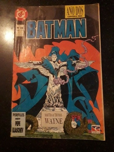 Revista Cómics Batman Martha & Thomas Wayne Pepe Eliaschev 