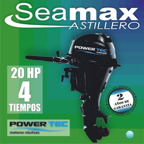 Motor Powertec 0 Hs Caja - 40 Hp Arr Eléctrico Con Tri