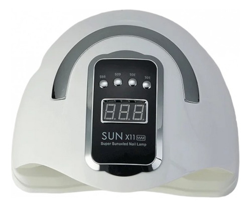 Combo Cabina Uv/led Sun 220w Tactil + Torno De Uñas