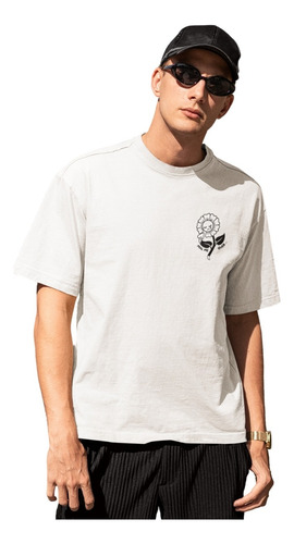 Camiseta Estilosa 100% Algodão Mal Me Quer Moda Larga