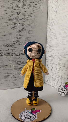Coraline Muñeca Tejida A Crochet Amigurumi