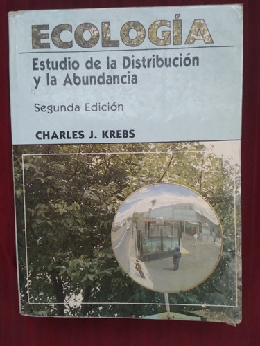 Libro Ecología, Charles J. Krebs (Usado)