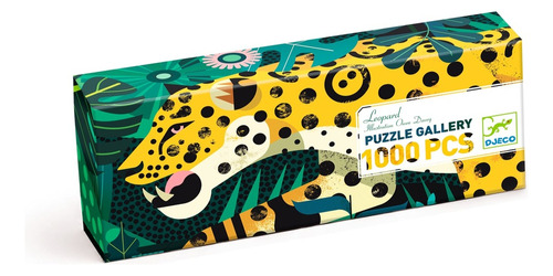 Puzzle Gallery Leopard 1000 Piezas - Dj07645 - Djeco