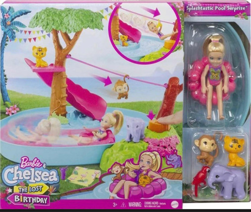 Barbie Chelsea El Cumpleaños Perdido Temática Rio Y Selva