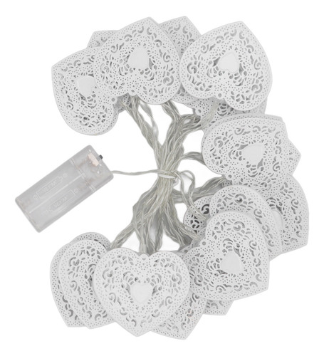 Guirnalda De Luces Led Love De Hierro 3 Metros De Temperatu