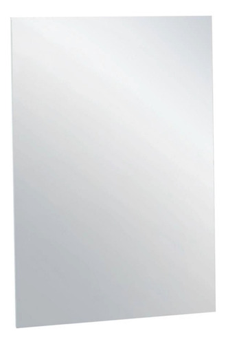 Espelho Adesivo 20x30cm Retangular Decorativo Quarto Sala Moldura Sem Moldura