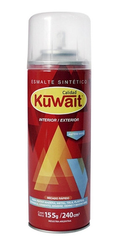 Pintura Aerosol Esmalte Sintético Kuwait 240 Varios Colores