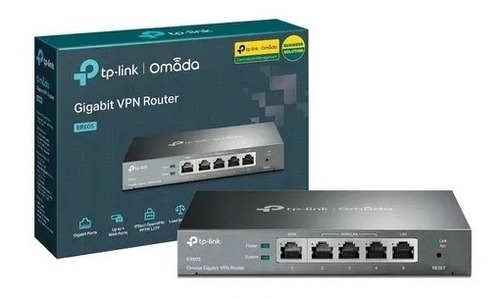 Tp-link Omada Tl-er605 Load Balance Router 220v Cinza