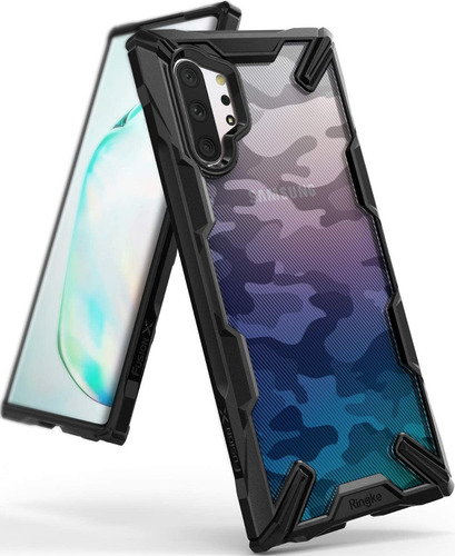 Funda Galaxy Note 10 Plus Ringke Fusion X Camo Rigida