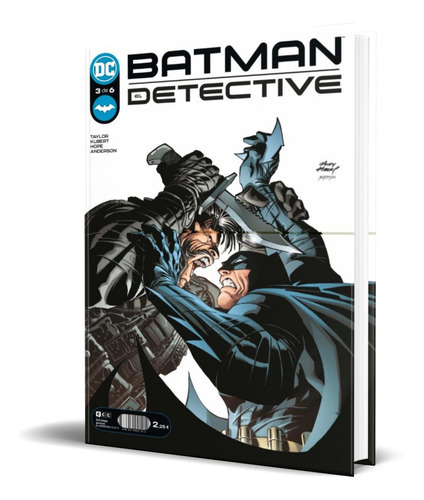 Batman El Detective Vol. 3, De Tom Taylor. Editorial Ecc, Tapa Blanda En Español, 2022