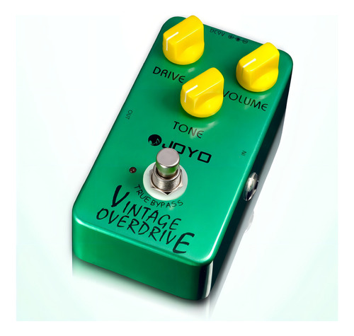 Pedal De Efecto Joyo Vintage Overdrive Jf-01 Verde