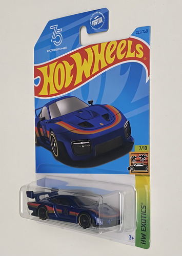 Hot Wheels 2023 (n) Hw Exotics 223/250 - Porsche 935 Color Azul