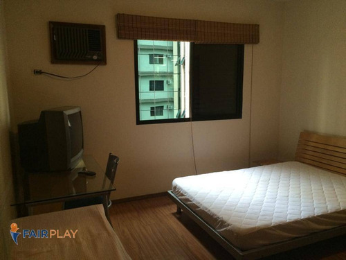 Apartamento Locação 1 Dorm 1 Vaga 43m - Ap6069